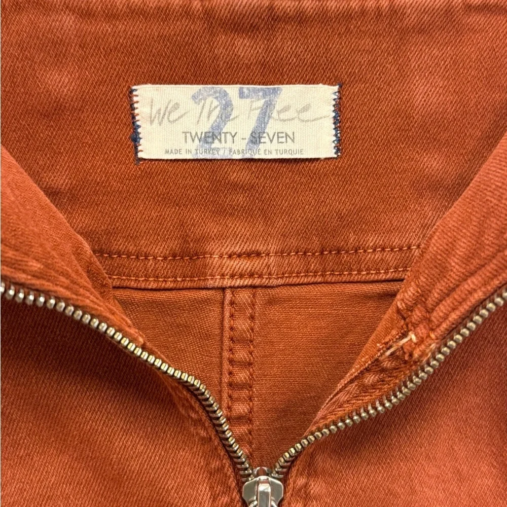 Free People We The Free Virgo Jean Mini Skirt Primrose Size 27